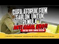 CARA AFDRUK FILM SABLON UNTUK PEMULA DARI AWAL SAMPAI JADI | TUTORIAL SABLON PEMULA