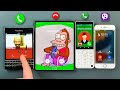 BlackBerry + iPhone 6S + Xiaomi Qin F22 + Z Fold 4 FacetoCall & Viber & Incoming Call