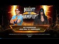 WWE 2k24 - Night of Champions | Tournament match | John Cena vs. Undertaker | Final Match