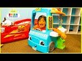 Download Ryan Pretend Play with Food Cooking Truck and Kitchen Playset mp4 3gp mp3 videos - waplic