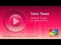 Tetris Theme - Hirokazu Tanaka / Arr. Michal Worek [SBR]