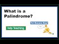 What is a Palindrome? | Vocabulary Lesson