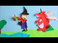 Room on the Broom- Stop Motion with Felt