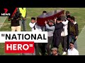 Security guard Faraz Tahir has been called a national hero by the prime minister | 7 News Australia