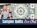 Tips for Machine Quilting Sampler Quilts