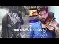 100 days of love Romantic BGM | Bijibal | Govind Vasantha | Ft. Shimon Jasmine Rasheed