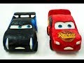 Lightning Strikes McQueen vs Storm Race to Finish Line Play-Doh Stop Motion Cars Toys Movies Kids