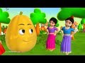 Learn Telugu Pandlu - Fruits - 3D Animation Preschool Telugu rhymes for children