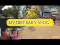My First daily vlog .....న మొదటి వ్లాగ్ ...@ShubhadaRaviVlogs