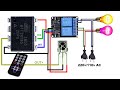 ATtiny85 Relay Control with IR Remote - ATtiny85 IR Receiver and 2 Channel Relay