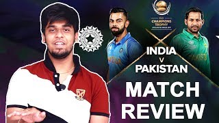 India VS Pakistan Match Review : ICC Champions Trophy | Why Dhoni Didn't Bat ? Reasons For Victory ?