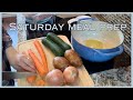 Busy Day of Meal Prep | Homemade Vegetable Bouillon + 2 Dinners