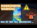 Bundesweiter Warntag mit Cell Broadcast - ⚠ So hört es sich an... 🚨