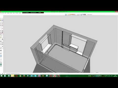 SketchUp Make - рисую батареи, трубы и тумбочку из Икеи - YouPak.com
