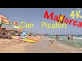 Beach Walk🏖️Can Picafort Mallorca 2023📷4K60