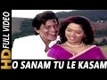 O Sanam Tu Le Kasam | Kumar Sanu, Anuradha Paudwal | Hatyara 1998 Songs | Mithun Chakraborty