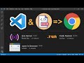 Run HTML in Visual Studio Code 2021 Using 3 Extensions: Live Server, Code Runner and Open in Browser