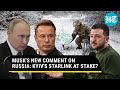 In 1 Week, Elon Musk's 2nd Comment On Russia War With Cryptic Post: Kyiv To Lose Starlink Internet?