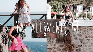 İNDİRİM ALIŞVERİŞİM! | DENEMELİ: Zara , Bershka, Online..