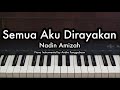 Semua Aku Dirayakan - Nadin Amizah | Piano Karaoke by Andre Panggabean