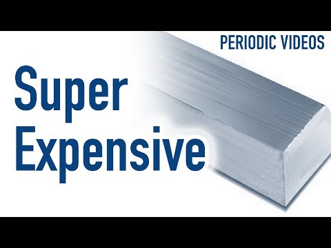 Super Expensive Metals Periodic Table of Videos