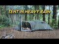Not Solo in Heavy Rain || Two Days Camping in Heavy Rain