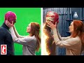 25 Marvel Scenes With And Without Special Effects