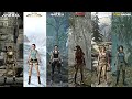 Tomb Raider Legend Vs Anniversary Vs Underworld Vs 2013 Vs Rise Vs Shadow | Comparison