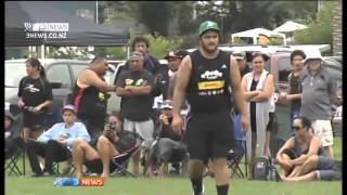 Piri Weepu and Benji Marshall play touch rugby tournament