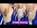 How to armpit waxing by liposouble wax#skincare#waxing#waxingtips#armpitwaxing  @pummybeautyworld