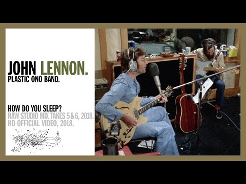 How Do You Sleep Takes 5 & 6 Raw Studio Mix Out take John Lennon & The Plastic Ono Band