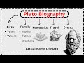 Plato Biography || Explained Urdu\Hindi