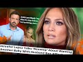 Jennifer Lopez is FORCING Ben Affleck to Have a BABY (JLo is a MESS After Her Tour FLOPS)
