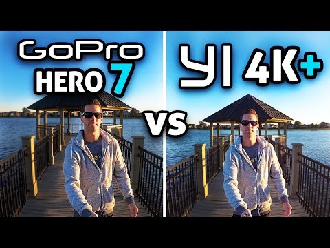 GoPro HERO 7 Black vs YI 4K 