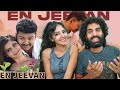 🇮🇳 REACTING TO EN JEEVAN!! | Theri Songs | En Jeevan  | Vijay, Samantha | Atlee | Prakash Kumar