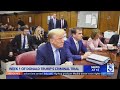 Testimony continues in Donald Trump criminal trial