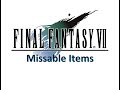 All 50 Missable Items in FF7