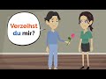 Deutsch lernen | Bitte verzeih mir, Pia! | Wortschatz und wichtige Verben