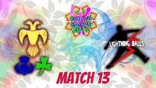 PGE T20 LEAGUE 2017 - TEKKOGS TITANS v LIGHTNING BALLS - GROUP 1 MATCH 13