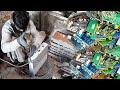 Unique Way To Recover Pure 24K Gold From Electronics Scrap | Gold Scrap