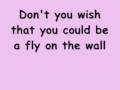 Miley Cyrus - Fly On The Wall (lyrics)