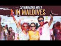 I Celebrated Holi In Maldives | Maldives Vlog | Family Vacation | Anushka Sen