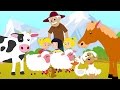Old MacDonald Had A Farm | Nursery Rhymes | Kids Songs | Childrens Rhymes