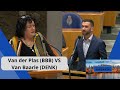Van der Plas (BBB) VS Van Baarle: "U WAKKERT jodenhaat aan, deze OPRUIING is NERGENS voor nodig!"