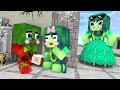 Monster School : Zombie x Herobrine Poor But Happy - Minecraft Animation