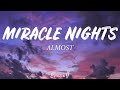 Miracle Nights - ALLMOST (BASS BOOSTED / LYRICS)