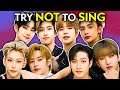 Stray Kids Try Not To Sing Or Dance Challenge! | K-Pop Stars React