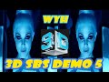 3D SBS Demo (side by side ) vol 5 picture remastered by wyh