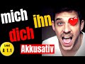German Personal Pronouns in Akkusativ with Examples | mich (me), dich (you) | YourGermanTeacher