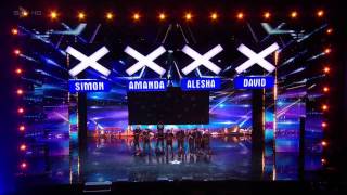 Electro Techno Dance Act Light Balance Britains Got Talent 2014